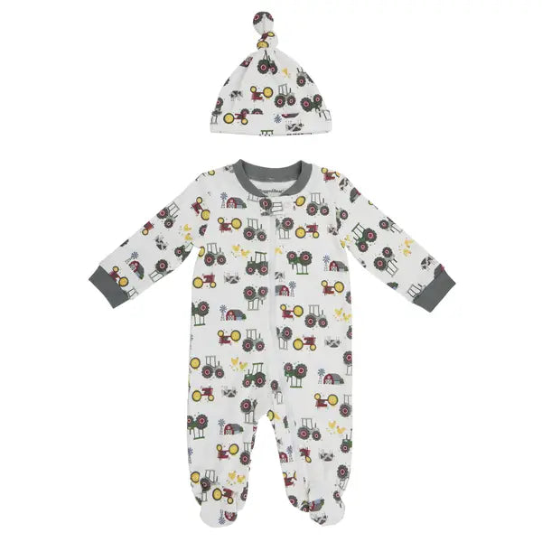 Rugged Bear Long Sleeve Coverall Set