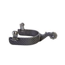 Aime Imports Men's Dotted String Spur- Aged Black