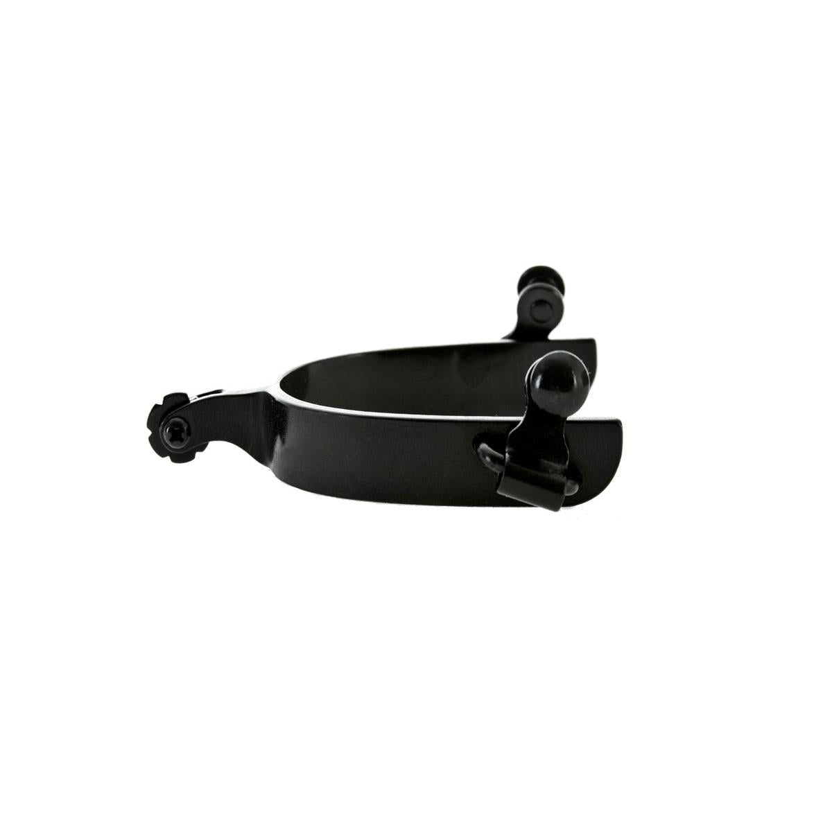 Aime Imports Men's Roping Spurs- Black