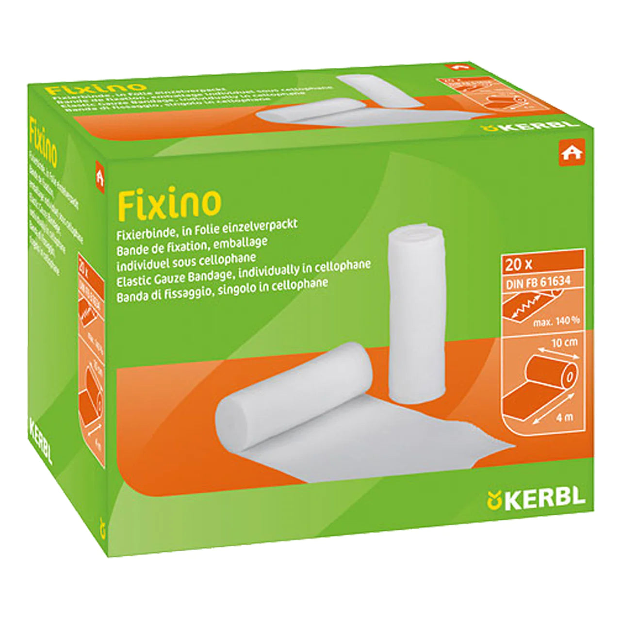 KERBL Elastic Gauze Bandage 10cm x 4M 20/Box