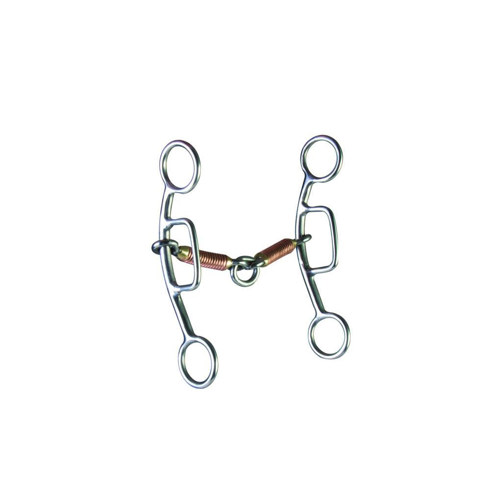 Aime Imports 5 1/8" 3 piece Stainless Steel Sliding Gag Bit