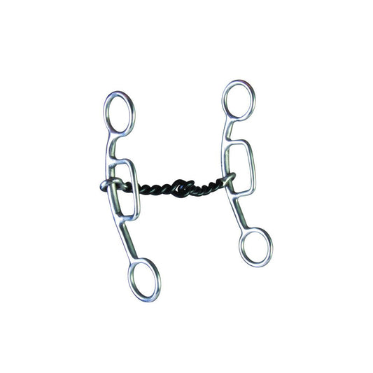 Aime Imports 5 1/8" Twist Stainless Steel Gag Bit