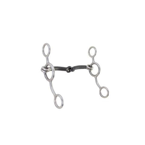 Aime Imports Stainless Steel Junior Cowhorse Gag With Sweet Iron Snaffle