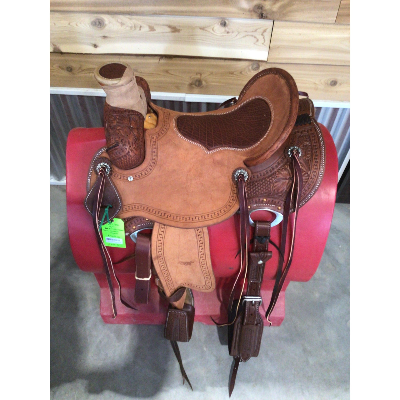Irvine's 16" USA Association Will James Saddle