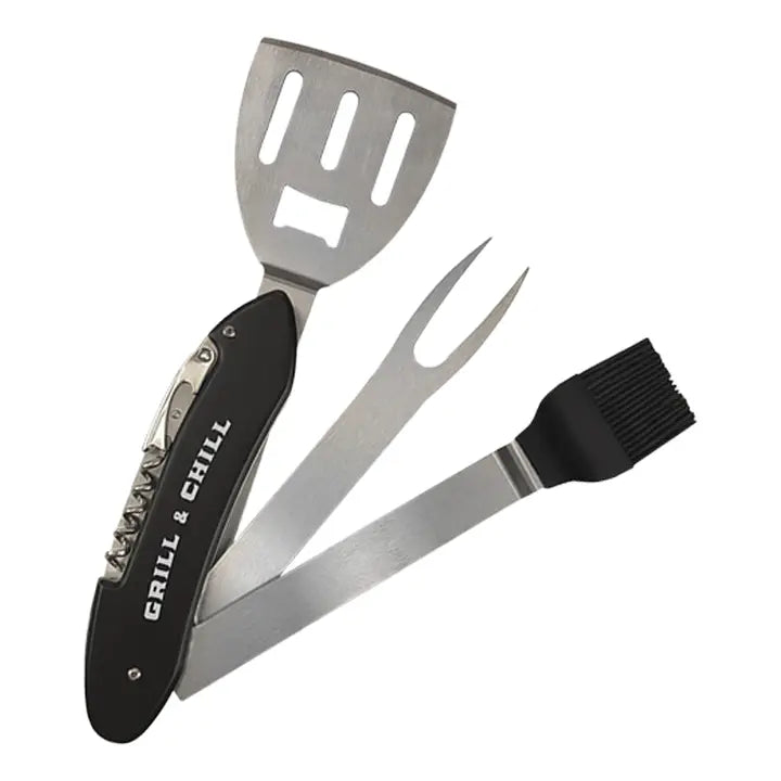 Lucky Jack Grill & Chill 5 in 1 BBQ Multi Tool Set