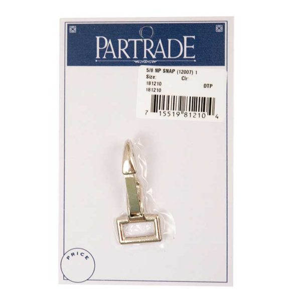 Partrade 5/8" Nickel Plated Snap