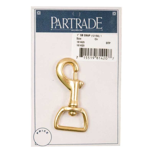 Partrade 1" Solid Brass Snap