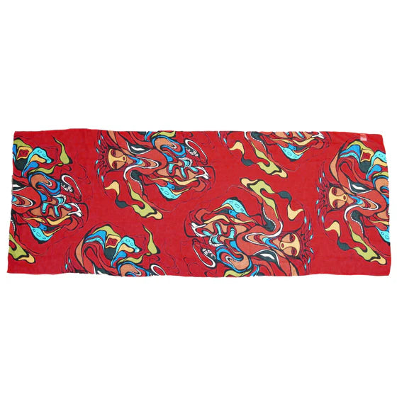 Daphne Odjig Pow Wow Dancer Eco Scarf