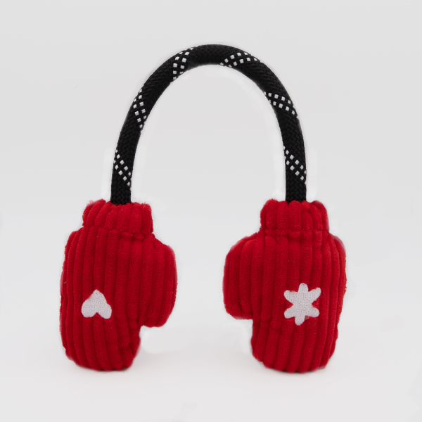 Zippy Paws Holiday Rope Tugz-Mittens