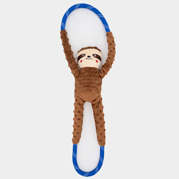 Zippy Paws RopeTugz Sloth