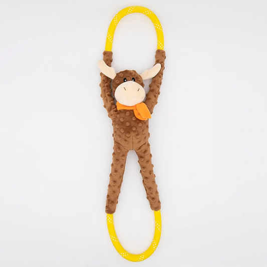 Zippy Paws Rope Tugz-Moose