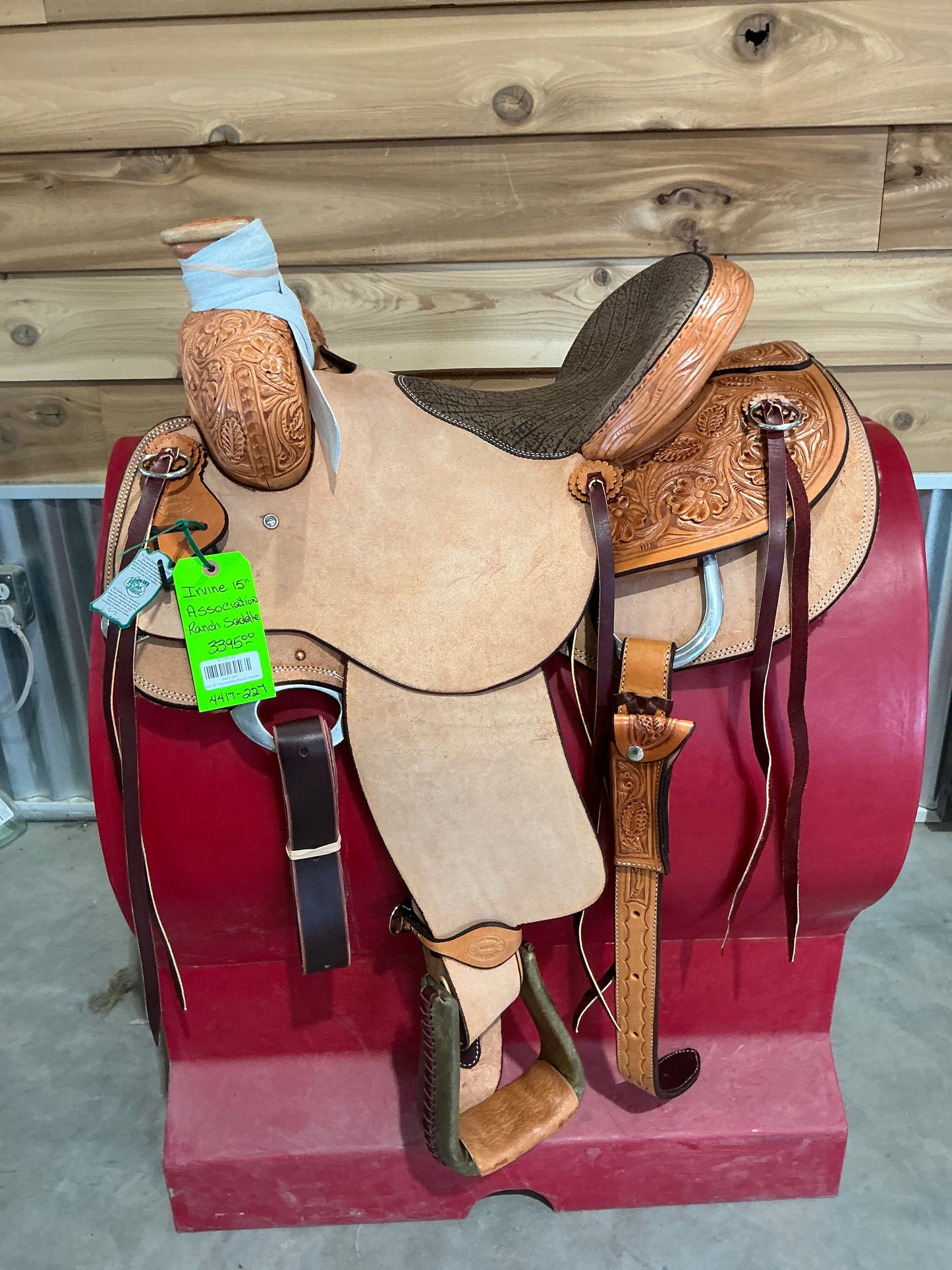 Irvine 15" Association Ranch Saddle