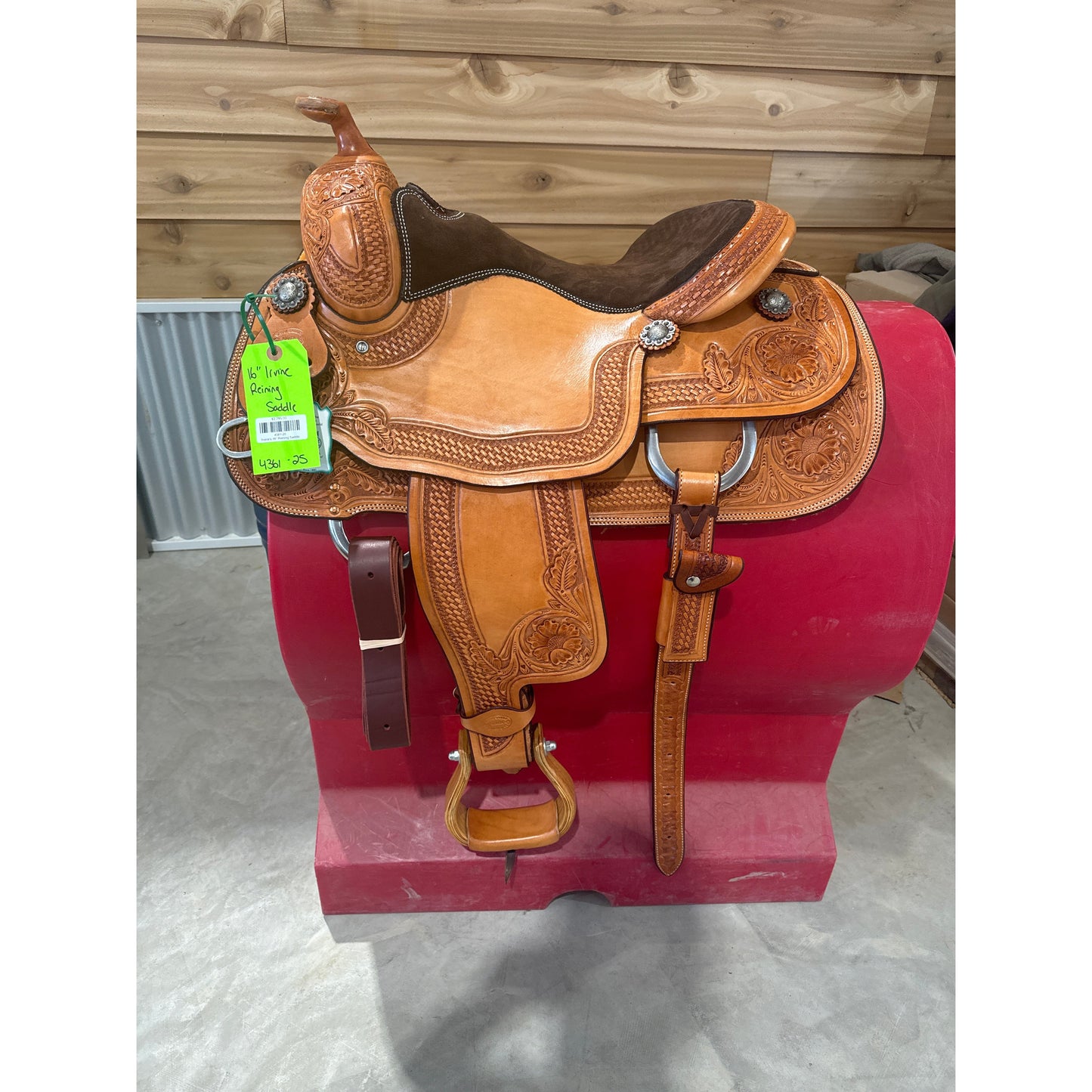Irvine's 16" Reining Saddle