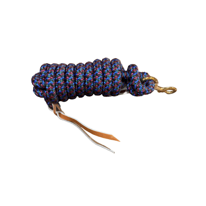 Irvine Cow Lead 9 ft 5/8" Lead w/Brass Plated Bolt Snap (Mixed Colours)