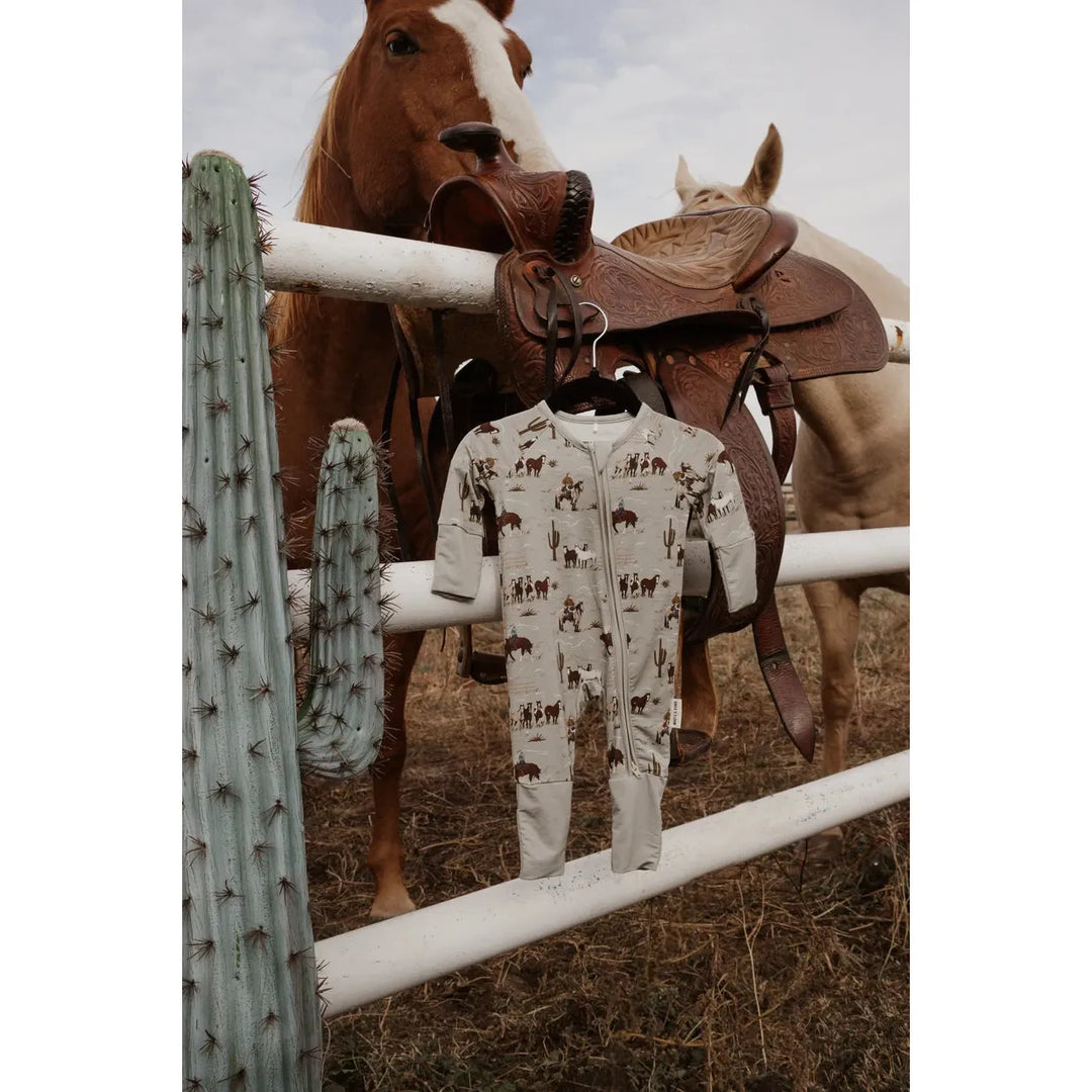 Boots &amp; Bows Saguaro Ranchlands Infant Sleepwear