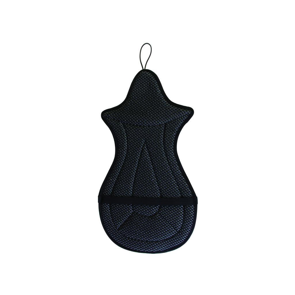 Aime Imports Cushion Grip Saddle Seat Cover- Black