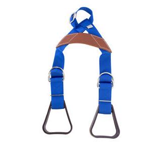 Aime Imports Kid's Saddle Buddy Stirrup - Blue