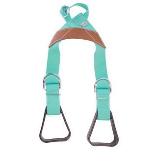 Aime Imports Kid's Saddle Buddy Stirrup - Teal