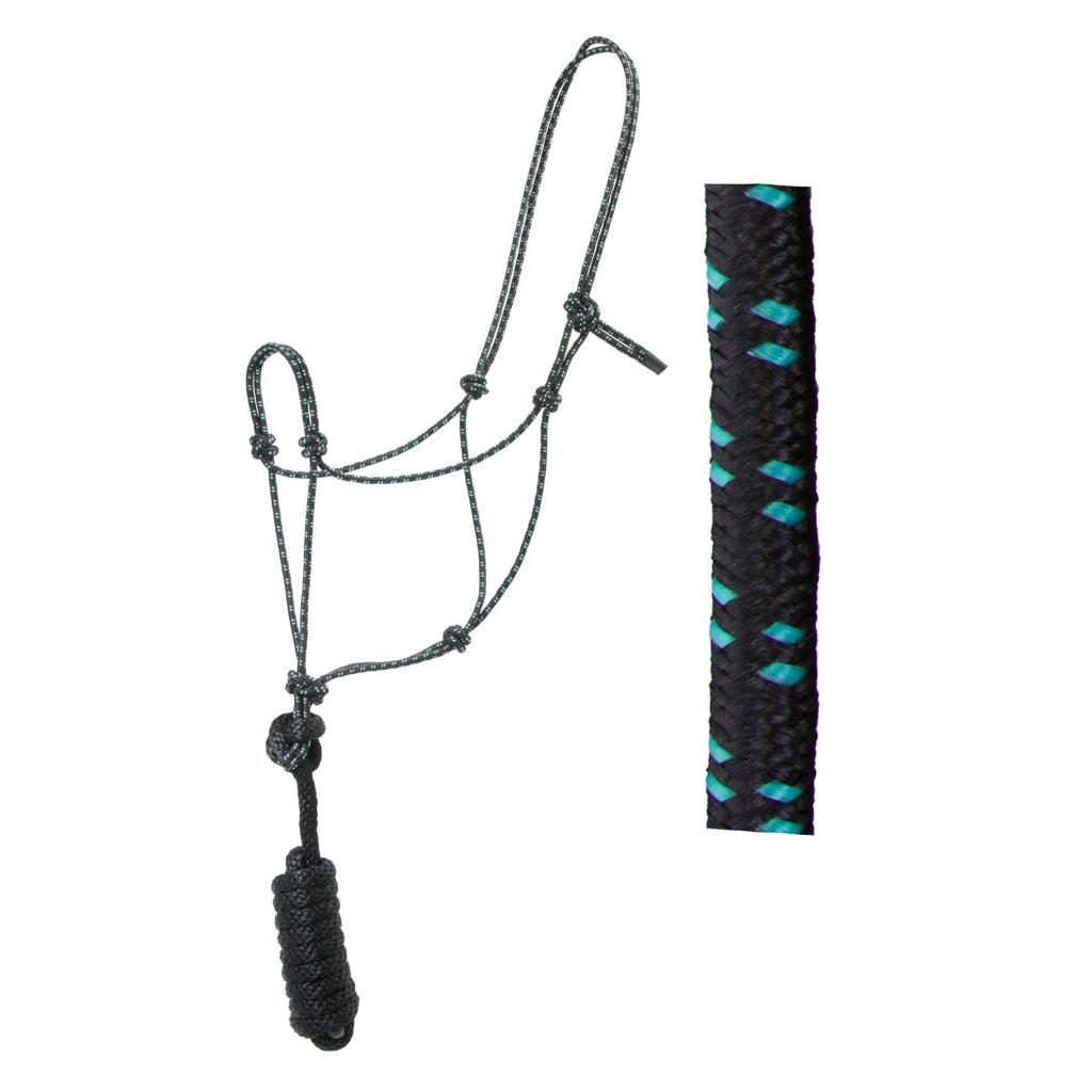 Aime Imports Knotted Rope Halter- Multiple Colours