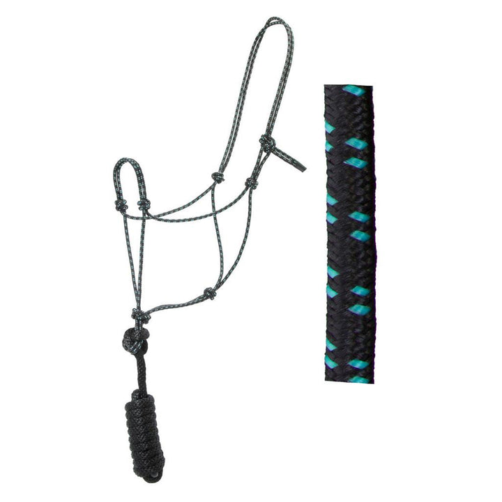 Aime Imports Knotted Rope Halter- Multiple Colours