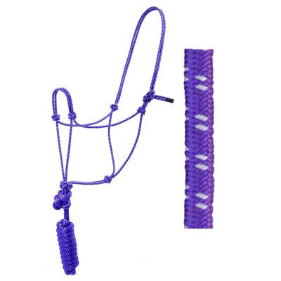 Aime Imports Knotted Rope Halter- Multiple Colours