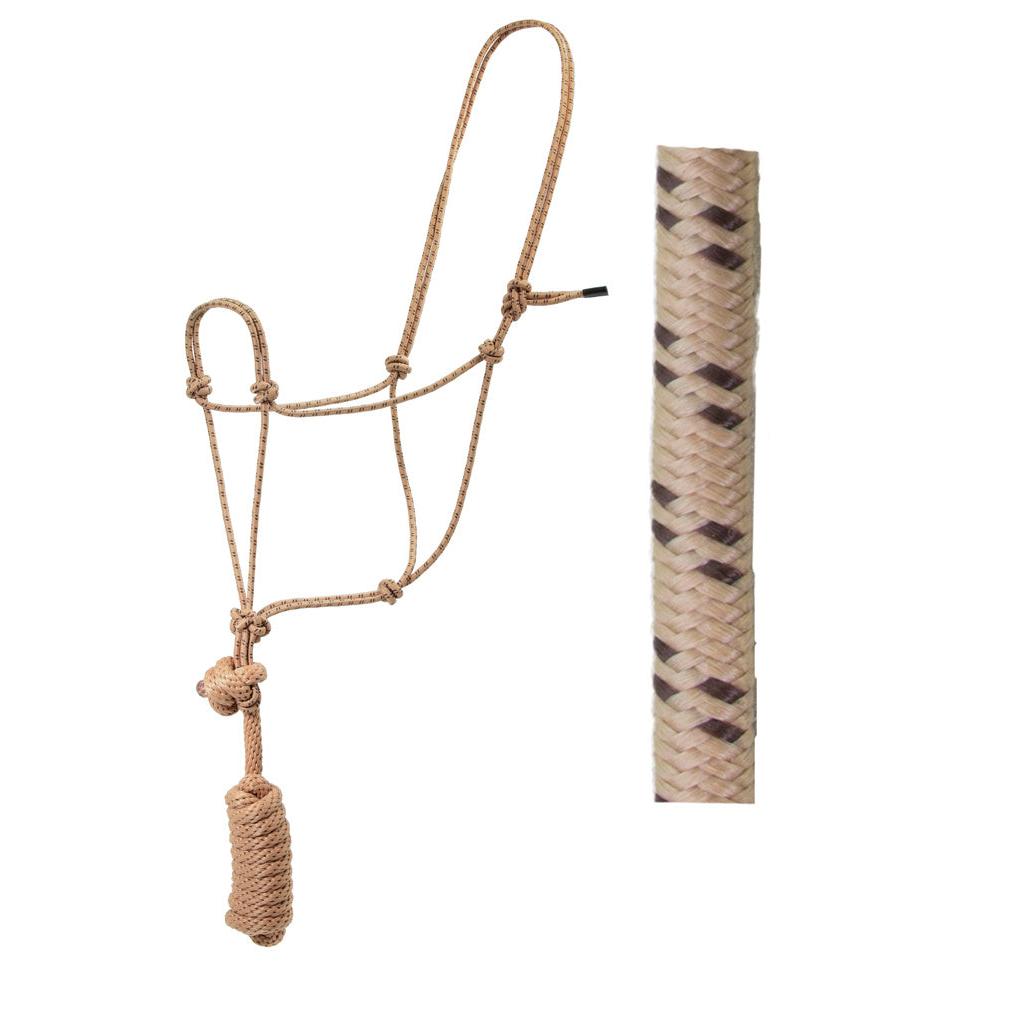 Aime Imports Knotted Rope Halter- Multiple Colours