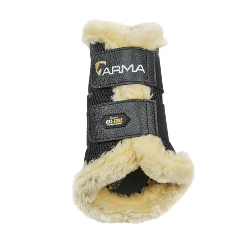 Shires Arma OXI-ZONE Supafleece Brushing Boot - Black