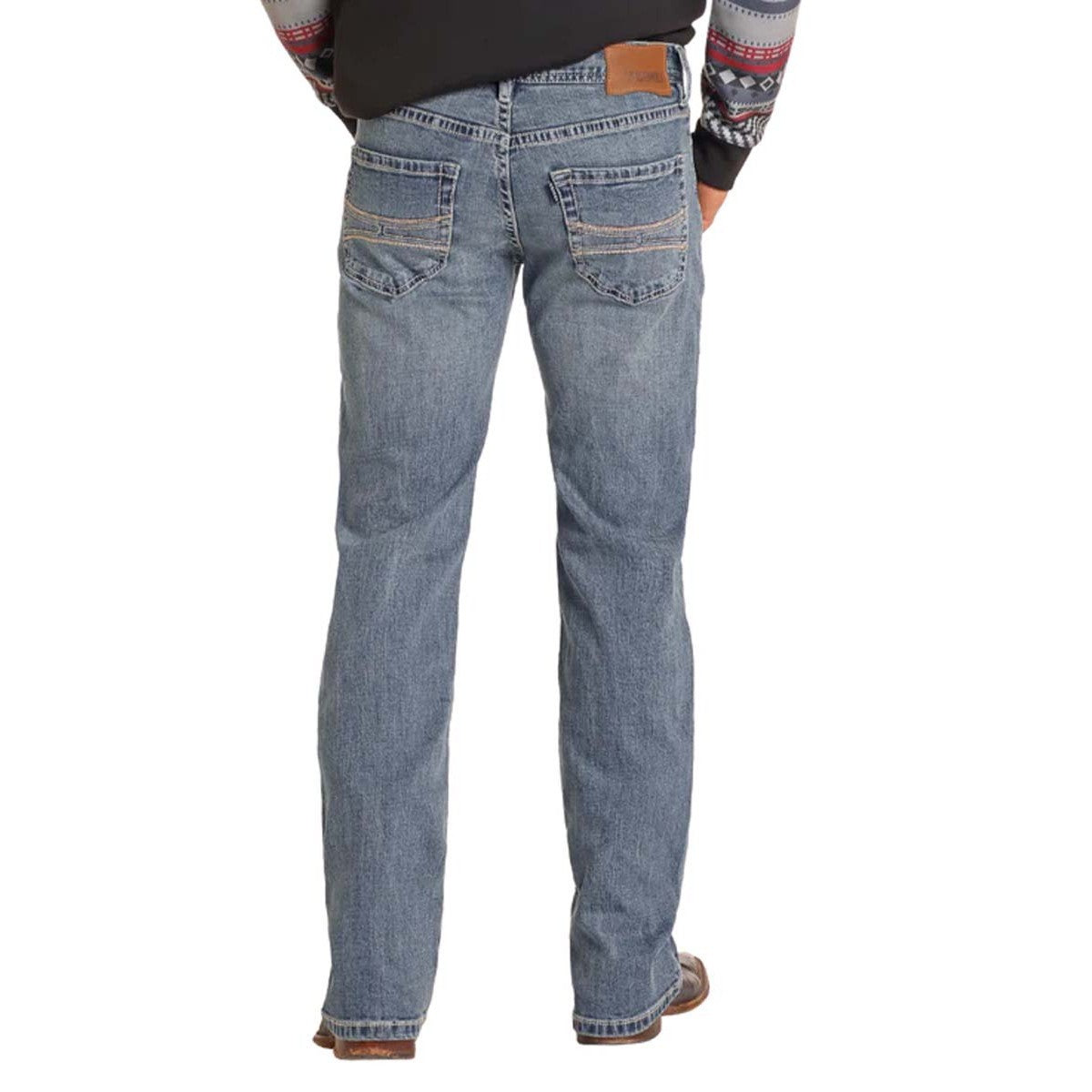 Hooey Men's Raised Denim Pistol - Medium Vintage