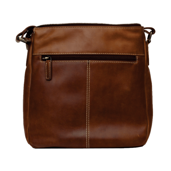 Rugged Earth Leather Purse w/Buckle