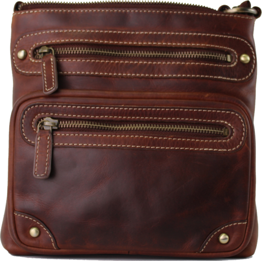 Rugged Earth Leather Purse