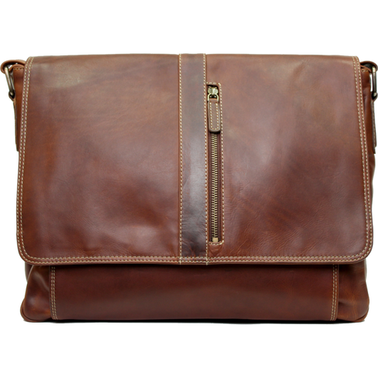 Rugged Earth Leather MESSANGER Bag