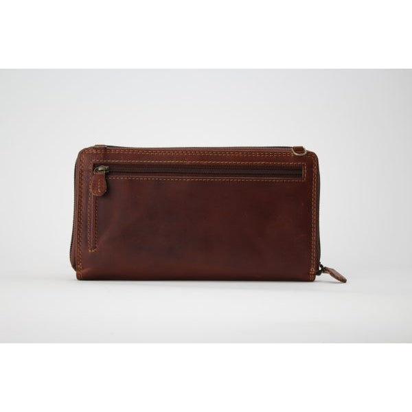 Rugged Earth Leather Organizer Purse