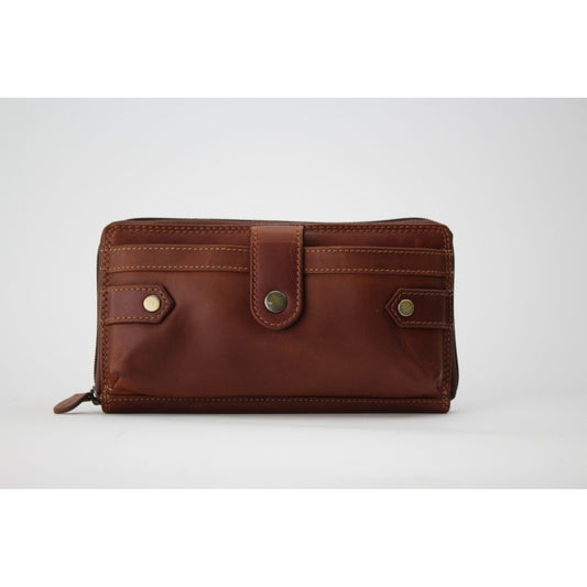 Rugged Earth Leather Organizer Purse - Irvine Tack & Western Wear
