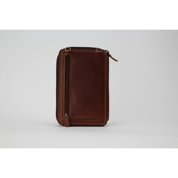 Rugged Earth Upright Leather Organizer Purse