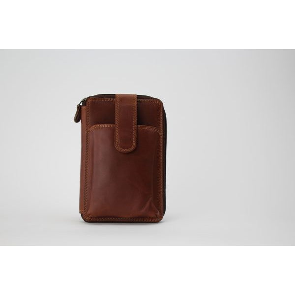 Rugged Earth Upright Leather Organizer Purse