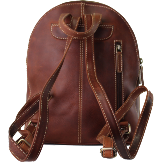 Rugged Earth Leather Backpak