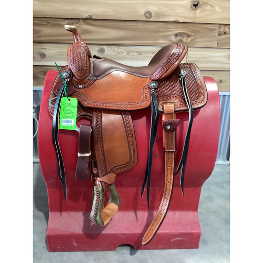 Irvine 15.5" A-Fork Ranch Saddle
