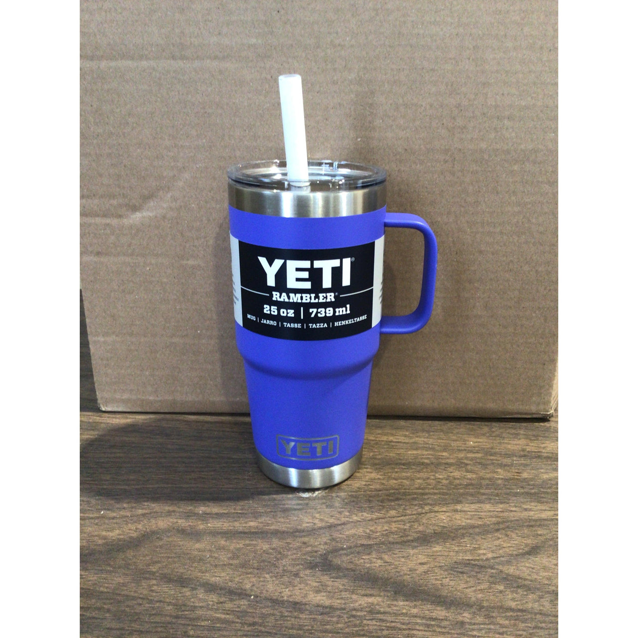 Yeti Rambler 739ml Straw Mug - Ultramarine Violet