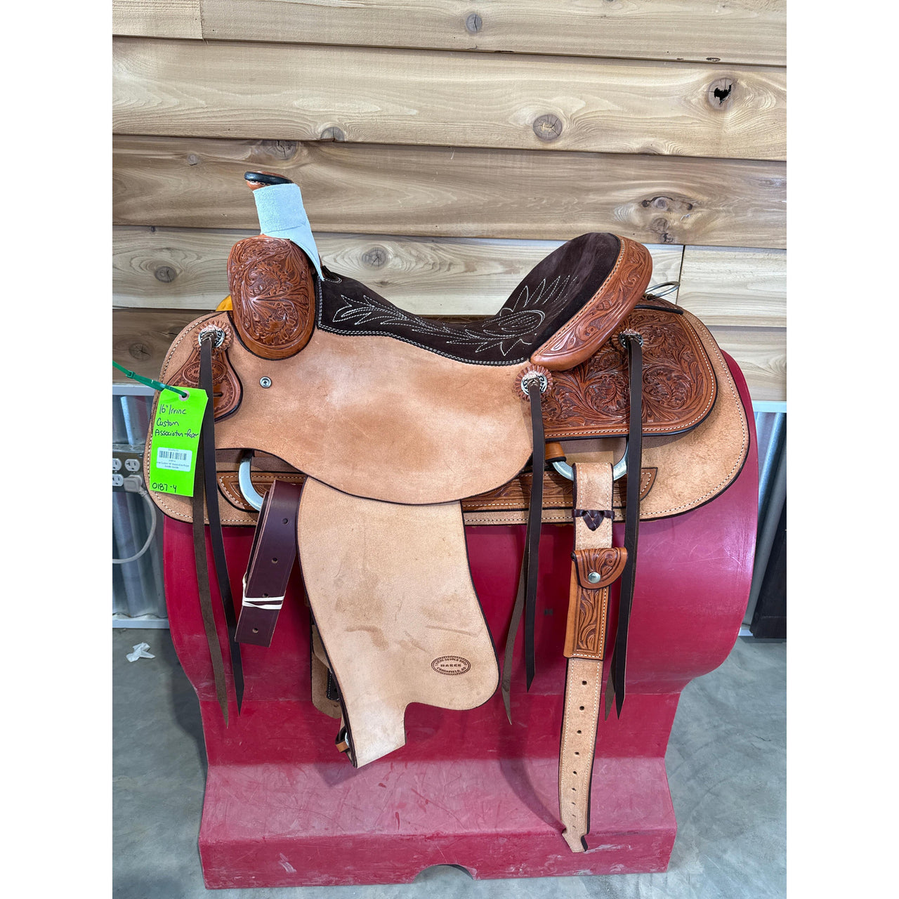 Irvine Custom 16" Association/Rope Saddle Saddle