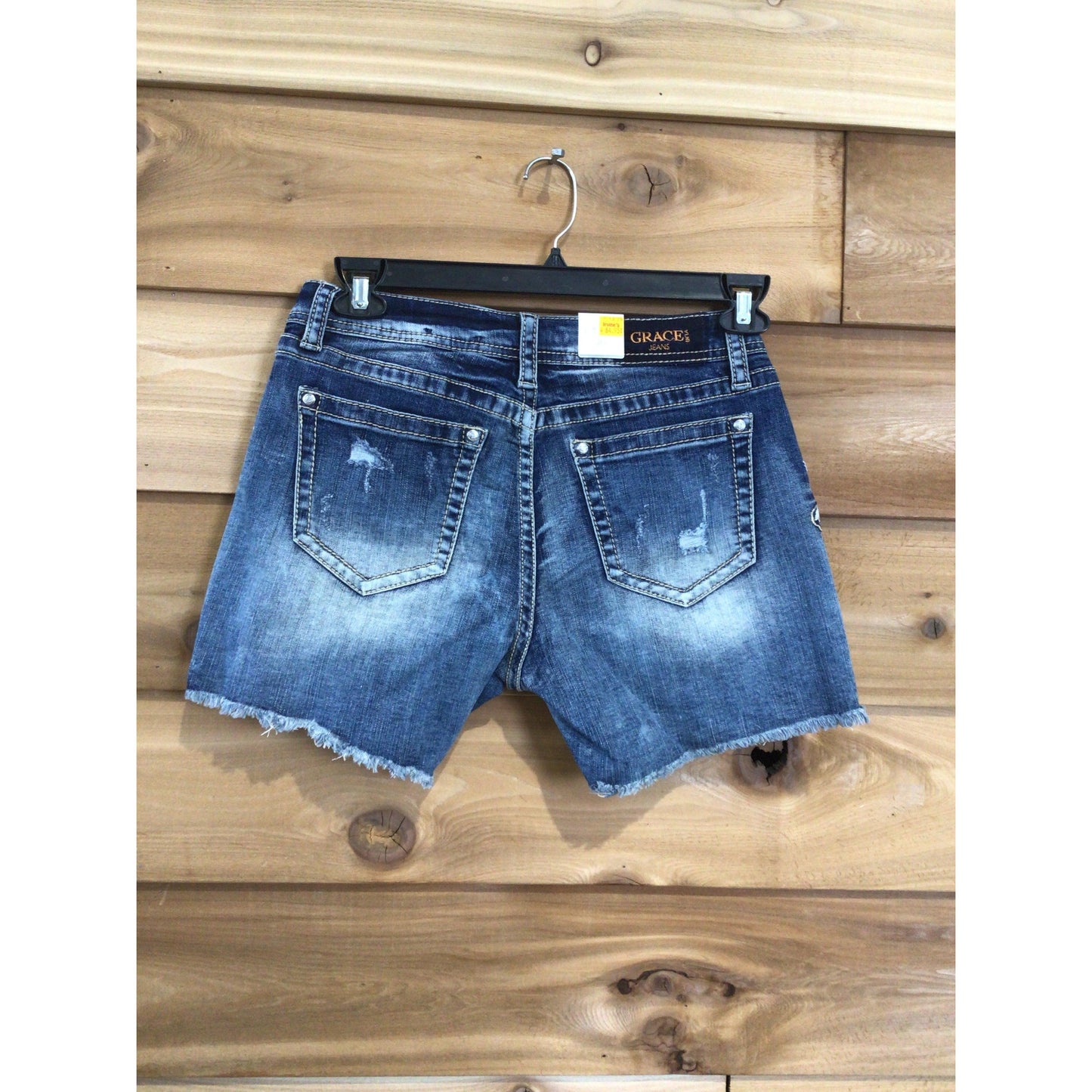 Grace in LA Women's Floral Embeleshed Shorts