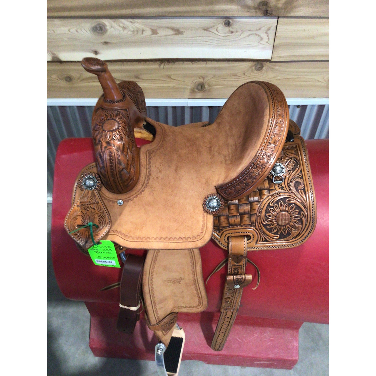 Irvine's 12.5" USA  Barrel Saddle