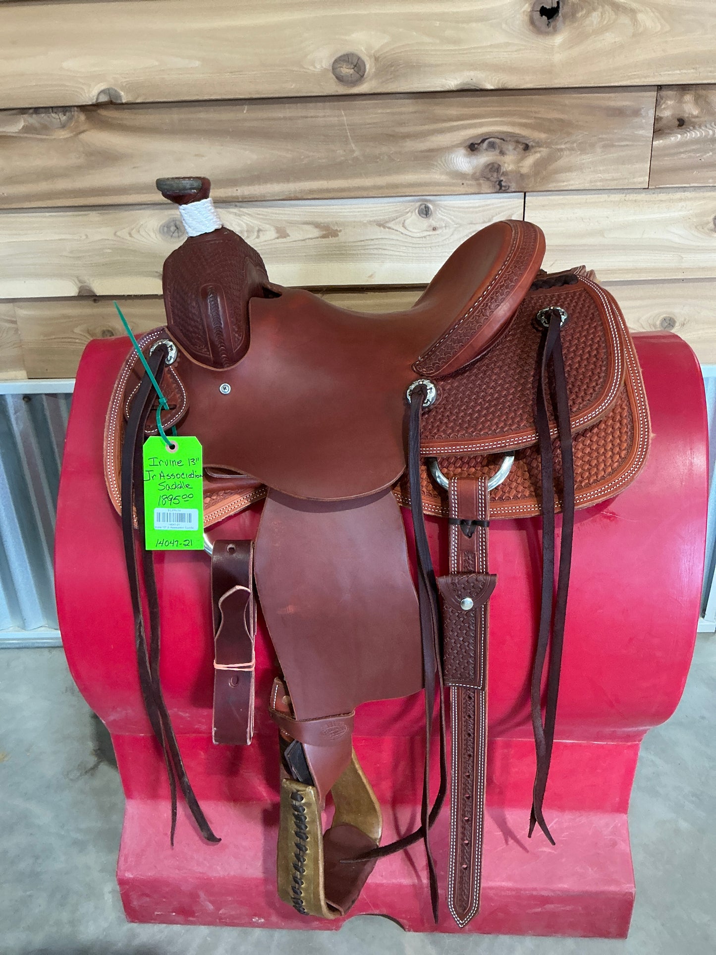 Irvine 13" Jr Association Saddle