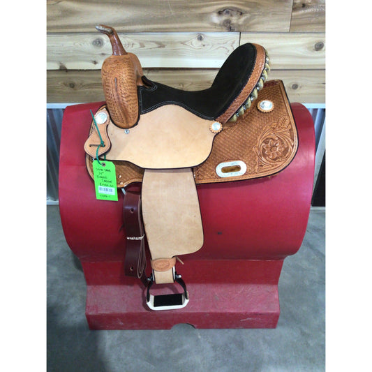 Stock Yard 14" Barrel Saddle