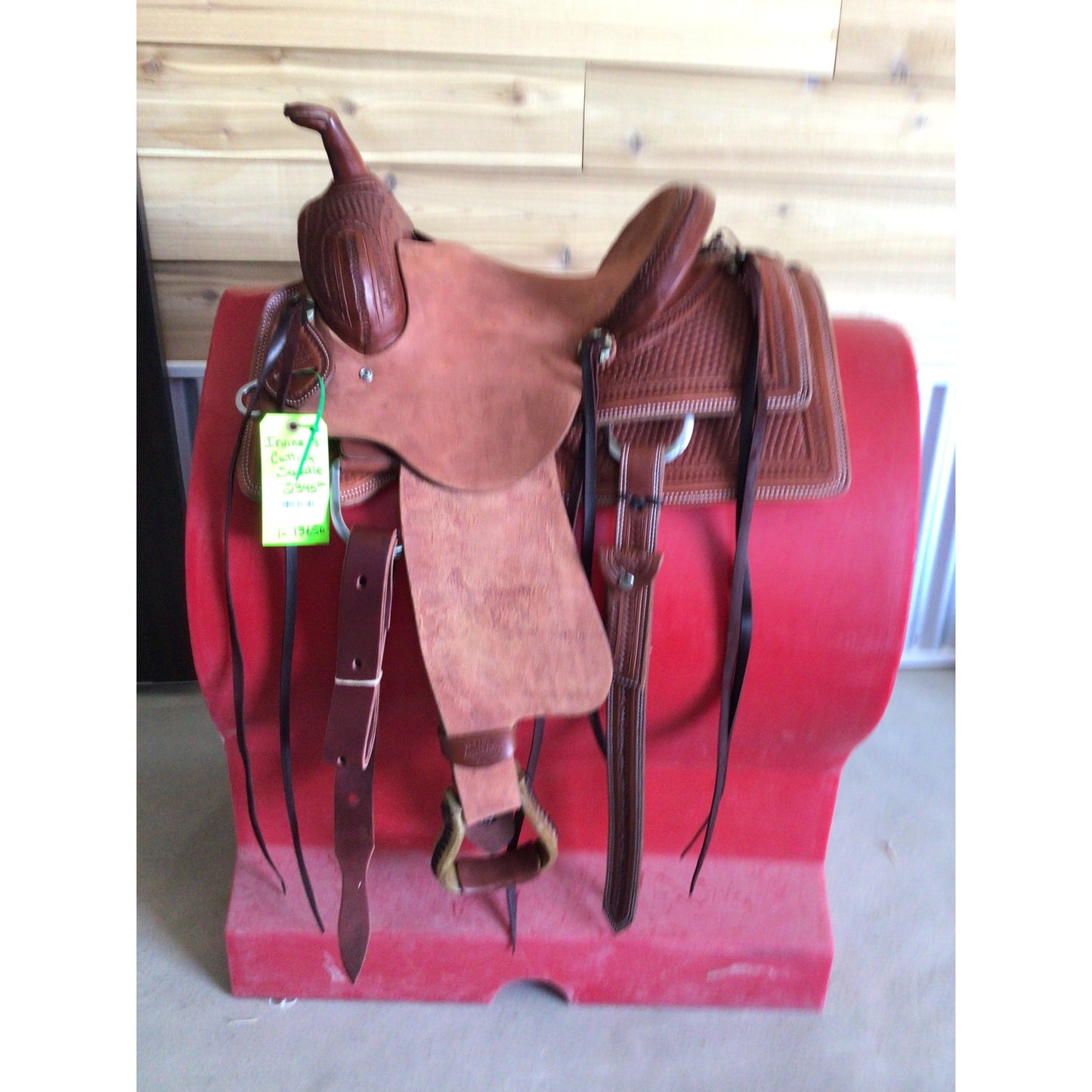 Irvine 13"  Cutting Saddle
