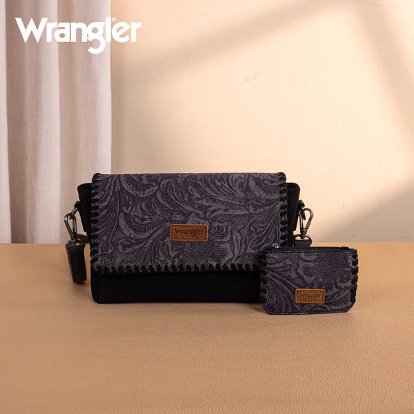 Wrangler Vintage Floral Printed Cross Body Bag