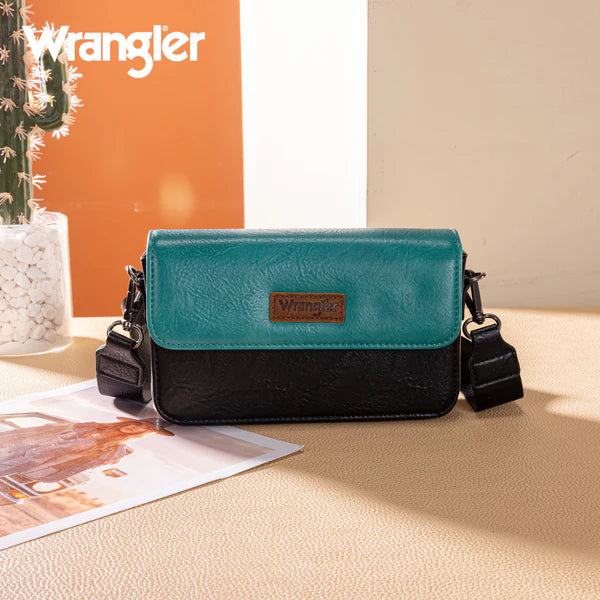 Wrangler Buckle Charm Small Shoulder Bag- Multiple Colours - Irvine Tack & Western Wear