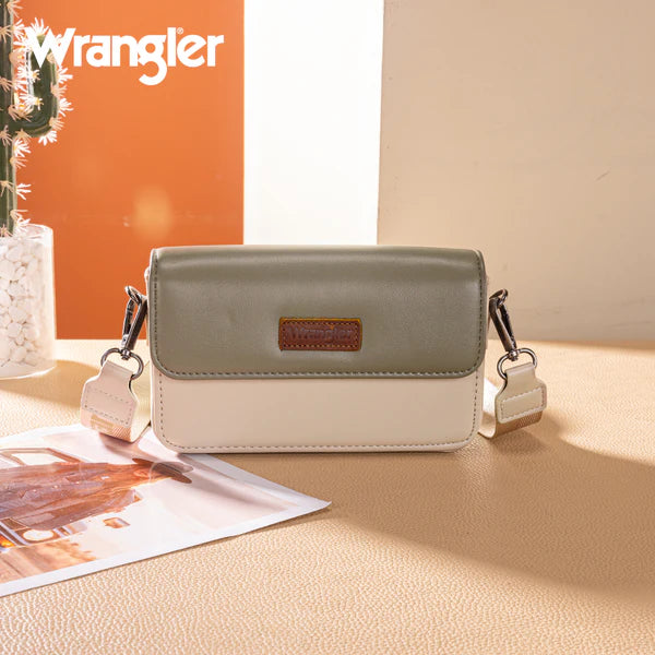 Wrangler Buckle Charm Small Shoulder Bag- Multiple Colours - Irvine Tack & Western Wear
