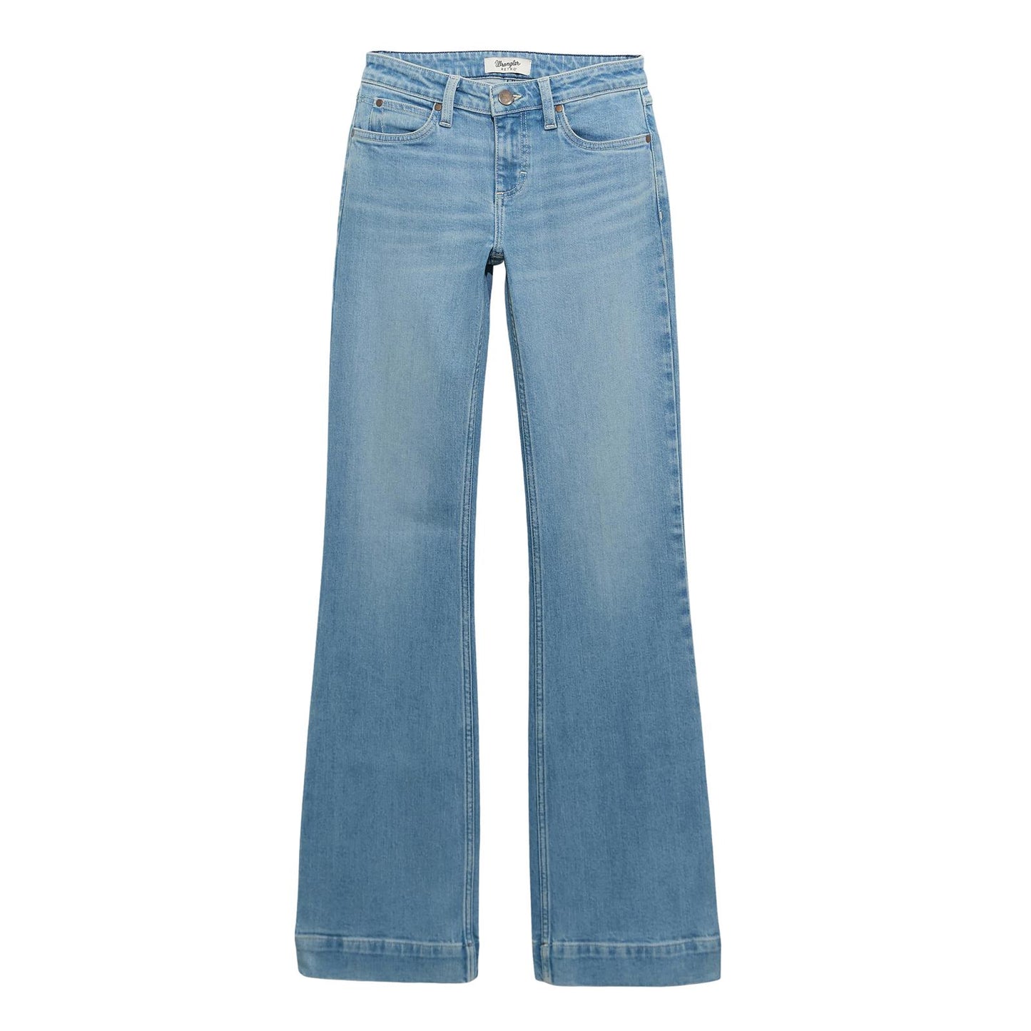 Wrangler Women's Mid Rise Retro Mae Trouser Jean- Bridget - Irvine Tack & Western Wear