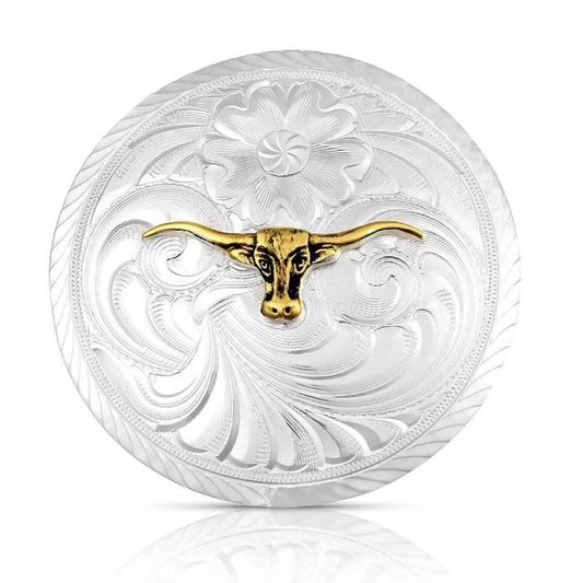 Montana Classic Scarf Slide with Longhorn