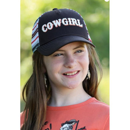 Cinch Girl's Trucker Cap - Brown